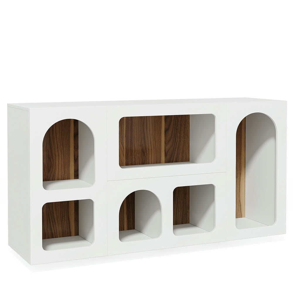 Resenkos Entryway Table, Console Sofa Table,59" Console Table, Wooden Sofa Table Storage Organizer Entrance Table