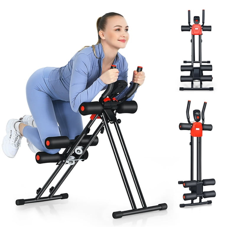 Ab Workout Tunturi AB20 Abdominal Trainer - Negative Angle Sit-Up Bench ...