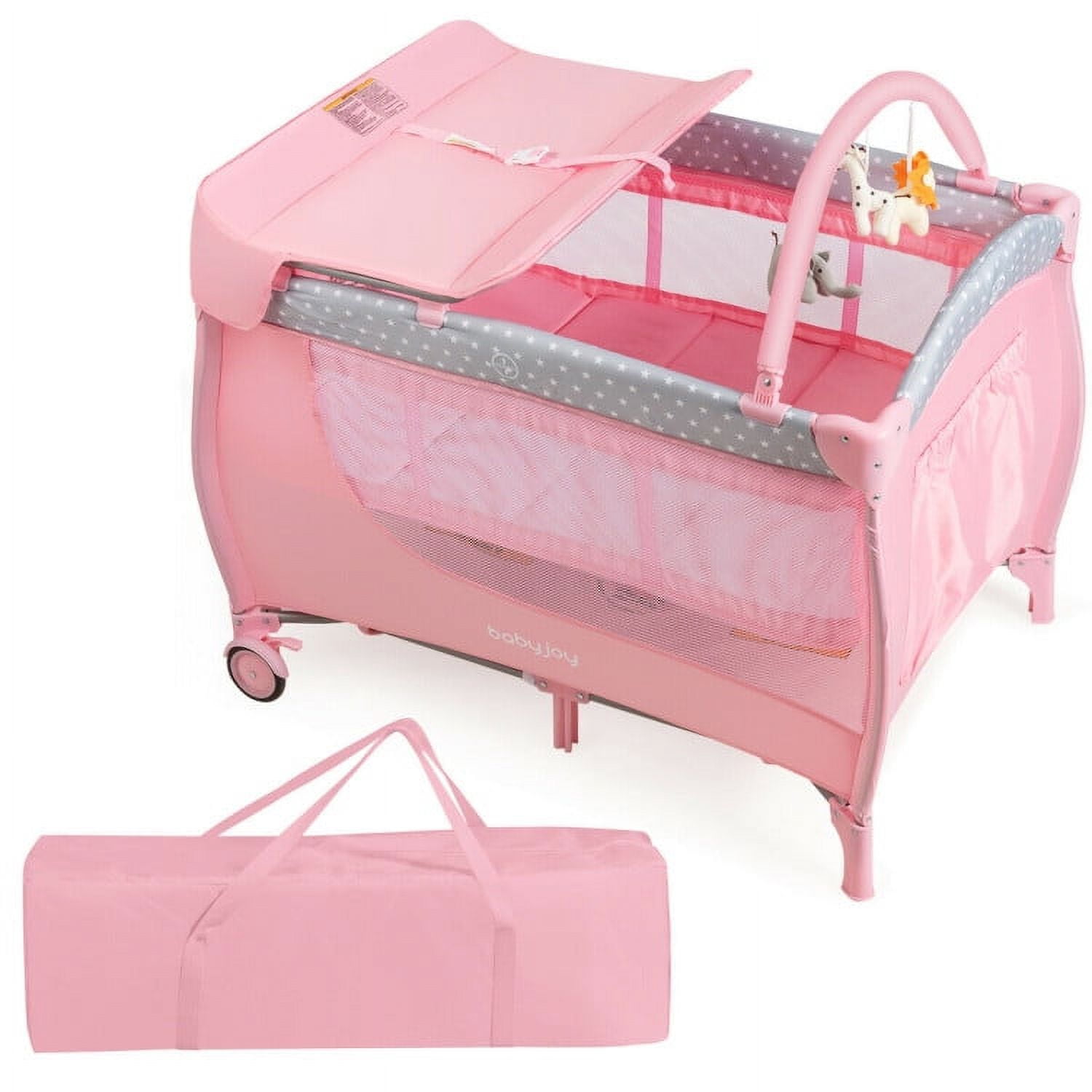 Evenflo Portable Classic BabySuite Versatile Home Infant Playard Purple Orchid Unisex Walmart