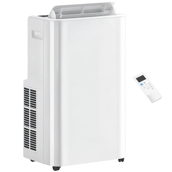 Resenkos Free Standing AC Unit with Built-in Cool, Dehumidifier, Window Installation Kit， White