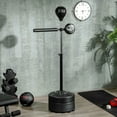 thumbnail image 1 of Resenkos Free-Standing Boxing Bag with Reaction Bar and Suction Cup Base, Adjustable Height - Black, 1 of 7