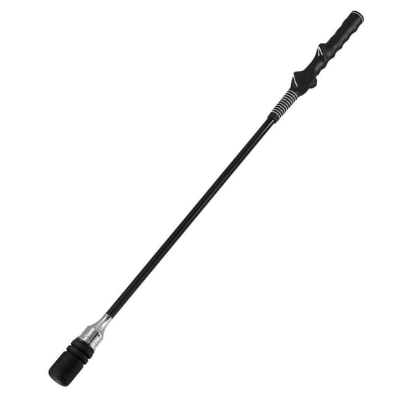 Resenkos Golf Swing Training Click Stick, Audible Feedback Trainer for Boosting Golf Swing Speed, Flexibility and Timing - Black