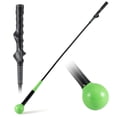 thumbnail image 1 of Resenkos Golf Warm-up Swing Trainer Stick with Weighted Head, Dynamic Training Aid for Enhancing Swing Tempo and Muscle Memory - Green, 1 of 2
