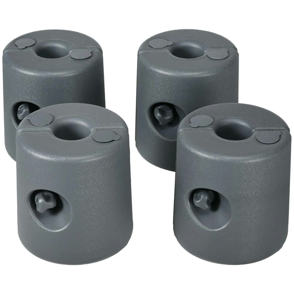 Resenkos HDPE Tent Weights Set of 4, Canopy Weights, Fill with Water or Sand, 104LBS Resenkos HDPE Tent Weights Set of 4, Canopy Weights, Fill with Water or Sand, 104LBS