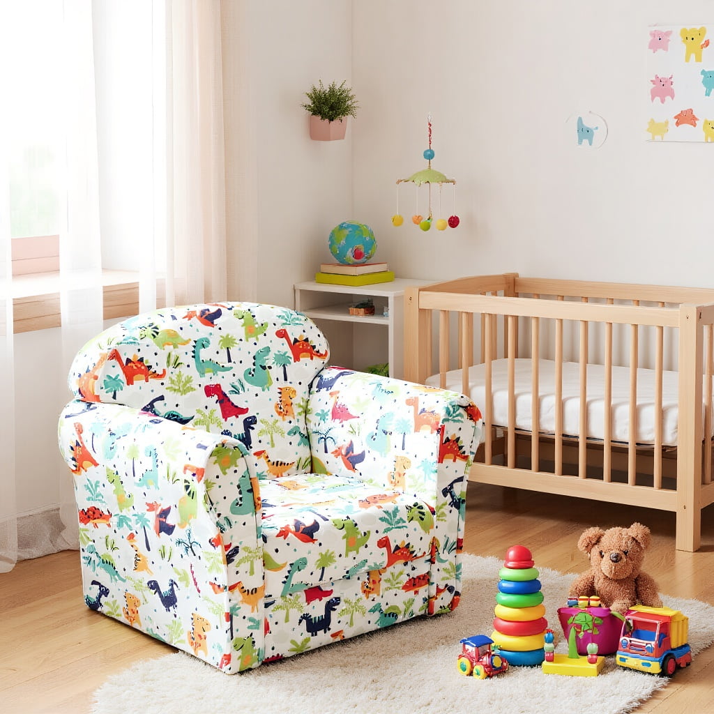 Resenkos Household Toddler Furnishings Children Armrest Cute Lovely Single Sofa, Kids Chairs for Kids