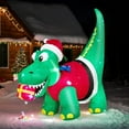 thumbnail image 1 of Resenkos Inflatable Christmas Decor,Inflatable Christmas Decoration with LED Lights for Yard, 1 of 8