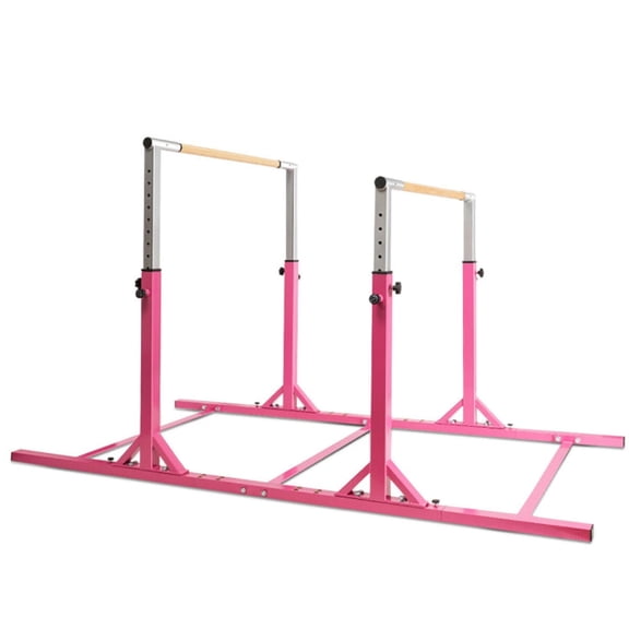 Resenkos Kids Adjustable Width & Height Gymnastics Parallel Bars