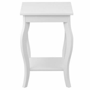 Resenkos Nightstand,Coffee Side Table,Accent Sofa End Side Table-White