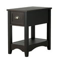thumbnail image 1 of Resenkos Nightstand,Coffee Side Table,Contemporary Chair Side End Table Compact Table with Drawer Nightstand-Brown, 1 of 8