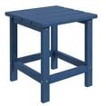 thumbnail image 1 of Resenkos Outdoor Side End Table, End Table, Outdoor Couch Table,Patio Side Table, 15" Square Outdoor End Table, HDPE Plastic Tea Table, Blue, 1 of 11
