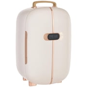 Resenkos Portable Skincare Fridge with LED Display, 12L Mini Fridge for Beauty, Makeup and Cosmetics, White
