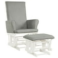 thumbnail image 1 of Resenkos Recliner Chair, Reclining Chair,Lounge Chair,Baby Nursery Relax Rocker Rocking Chair Glider and Ottoman Cushion Set-Gray, 1 of 6