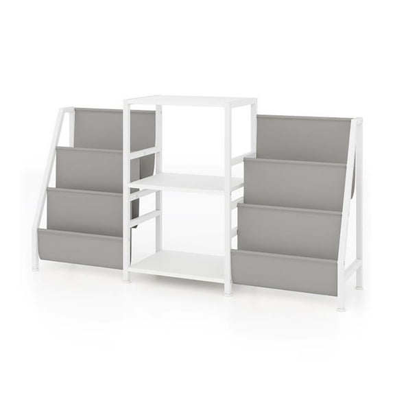 Resenkos Record Player Stand for up to 200 Albums Turntable Display Stand with 3 Shelves-White