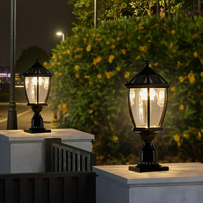 Arrive Collection 1-Light Black LED Outdoor Post Lantern Arrive Collection 1-Light Black LED Outdoor Post Lantern