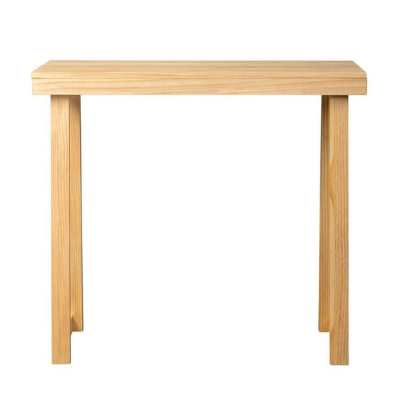Resenkos Solid Wood Console Table For Entryway, Sofa Table Narrow Entryway Table For Hallway, Behind The Couch, Living Room, Foyer, Wood