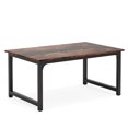 thumbnail image 1 of Resenkos Study Writing Desk, Computer Desk,Simple Conference Table, Rectangular Meeting Table Computer Desk,Brown, 1 of 4