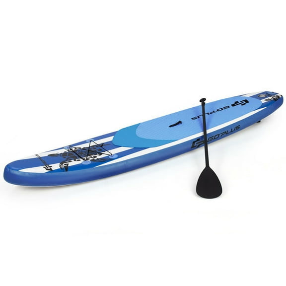 Resenkos Surfboard,Stand Up Paddle Board, 10.6 Feet Inflatable Adjustable Paddle Board with Carry Bag
