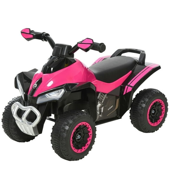 Resenkos Toy Car,NO Power Kids Ride On Push Car, Ride Racer, Foot-to-Floor Sliding Car, Walking ATV Toy, Pink