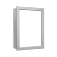 thumbnail image 1 of Resenkos Wall-Mounted Mirrored Medicine Cabinet-Gray, Wall Cabinet for Bathroom Laundry Room Kitchen, 1 of 7