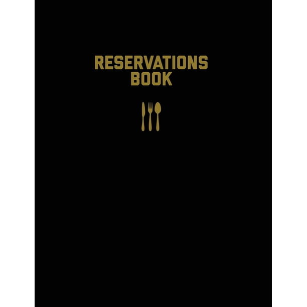 Reservations Book Restaurant Reservation Record, Guest Table Log, Restaurants Hostess Booking