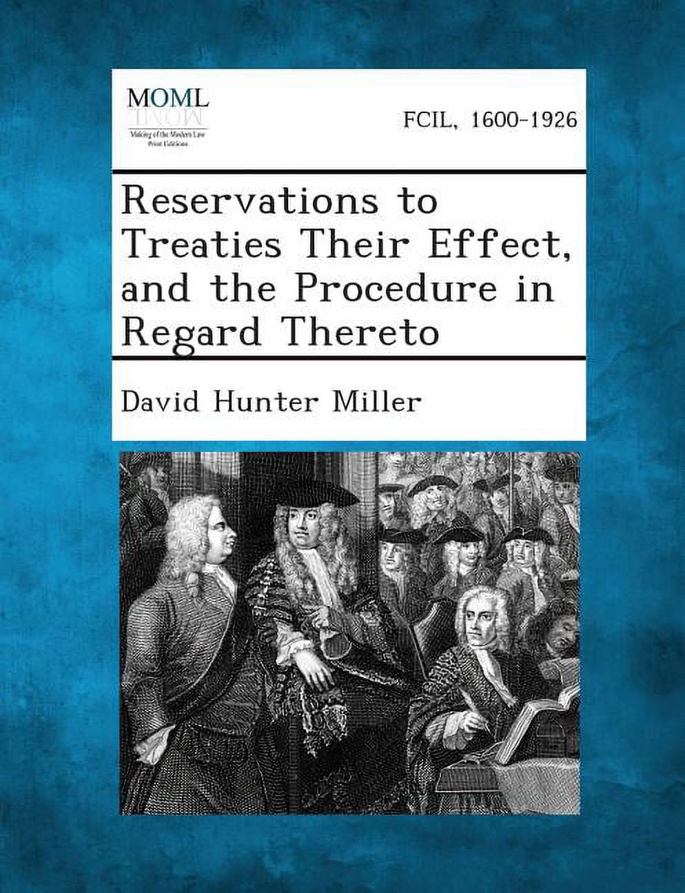 Reservations to treaties