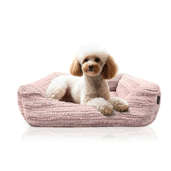 Reserve Checkered Cuddler, Ultra-Soft & Elegant Pet Bed for Dogs & Cats, Designed for Comfort and Durability