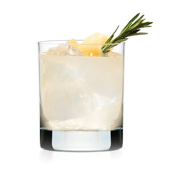 Libbey Modernist Rocks Glasses Set of 12, Classic, Straight Sided Glassware Drinking Glasses, Short Glass Cups for Cocktail Parties, Banquets, Events