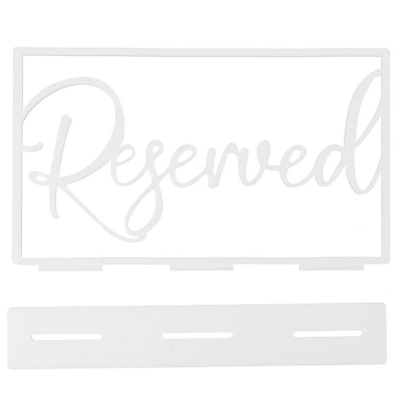 WRISTBIQUE Reserved Sign 1 Set 6.68X3.93X1.10in