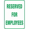 thumbnail image 1 of Reserved For Employees Sign For House 12" X 8" Yard Sign, Premium Aluminum, Sun-Proof, Rust-Free, 1 of 4