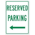 thumbnail image 1 of Reserved Parking Left Side In Green Sign,Board Parking Safety Signs Metal Tin Sign 8x12 Inch Clear Warning for Home & Busines, 1 of 4