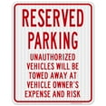 thumbnail image 1 of Reserved Parking Sign,, 1 of 1