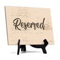 thumbnail image 1 of Reserved Table Sign with Easel Stand, 6" x 8", 1 of 4