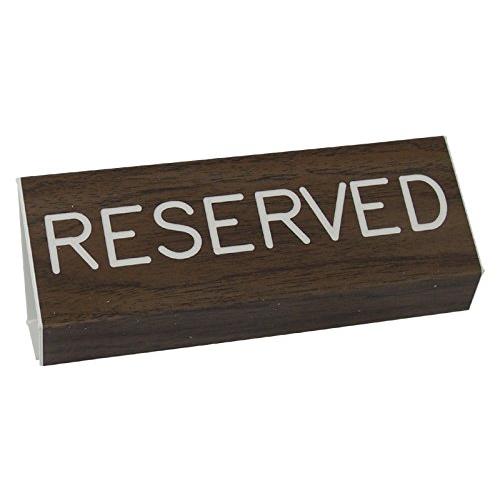 Reserved Table Signs Reserved Seating Signs Church Pew Bench