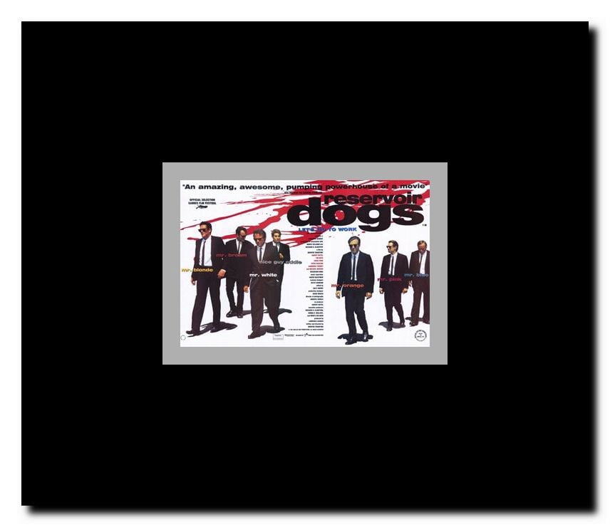 Reservoir Dogs Framed Movie Poster