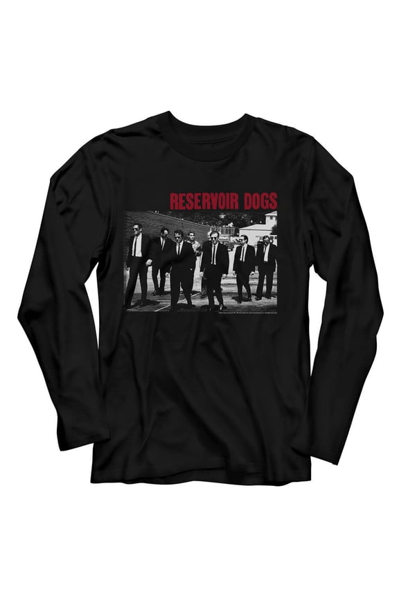 Reservoir Dogs Groupshot Black Adult Long Sleeve T-Shirt