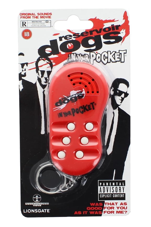 Reservoir Dogs In Your Pocket R-Rated Electronic Talking Key Chain