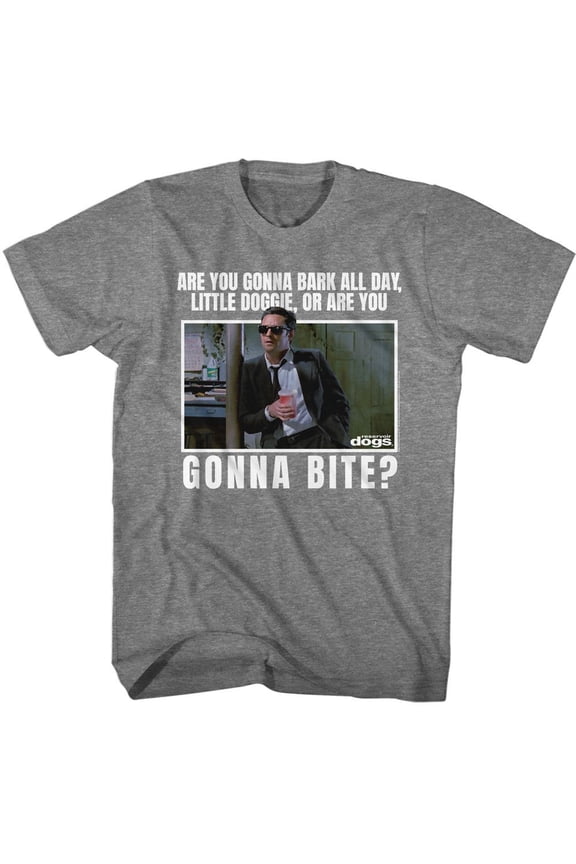 Reservoir Dogs Little Doggie Graphite Heather Adult T-Shirt 5Xl
