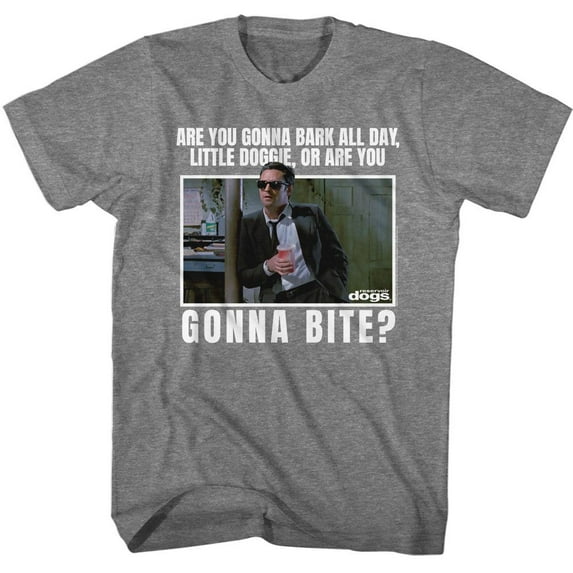 Reservoir Dogs Little Doggie Graphite Heather Adult T-Shirt