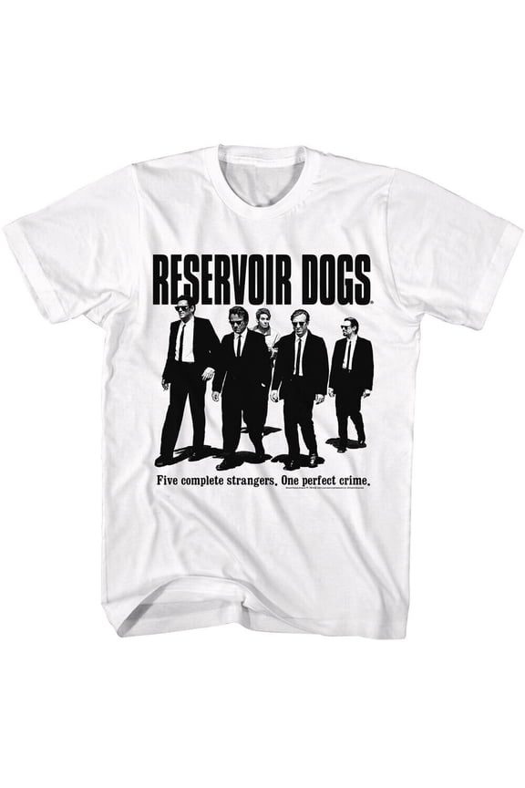 Reservoir Dogs Movie Five Complete Strangers One Perfect Crime Men's T Shirt