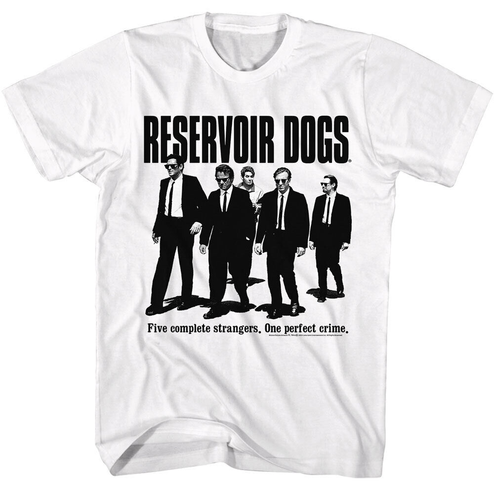 Reservoir Dogs Movie TShirt Men's 5 Complete Strangers One Perfect