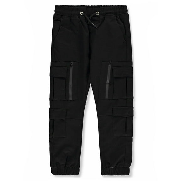 Reset Boys' Tech Twill Joggers Color: black Size: 8