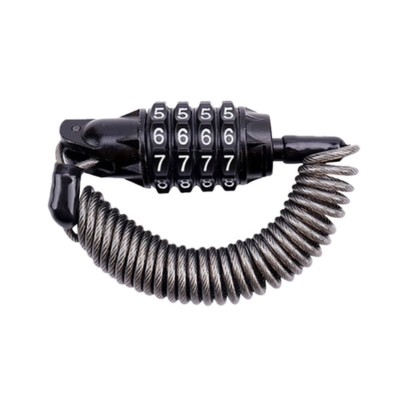 Resettable 4 Digit Combination Lock for Security Accessories