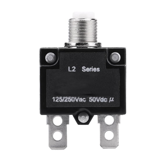 Resettable Circuit Protector, 10A/15A/20A Overcurrent Cut,Off, Durable Design For Vehicle  Generator <span Style="background:red"></span>