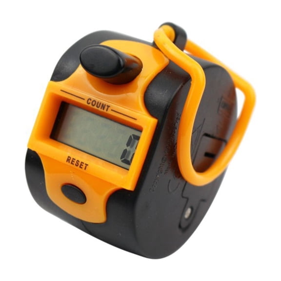 Resettable Clickers Electronic LCD Counter Clickers Counting Tool 4 Digits Multifunction Tasbeeh Counter Portable