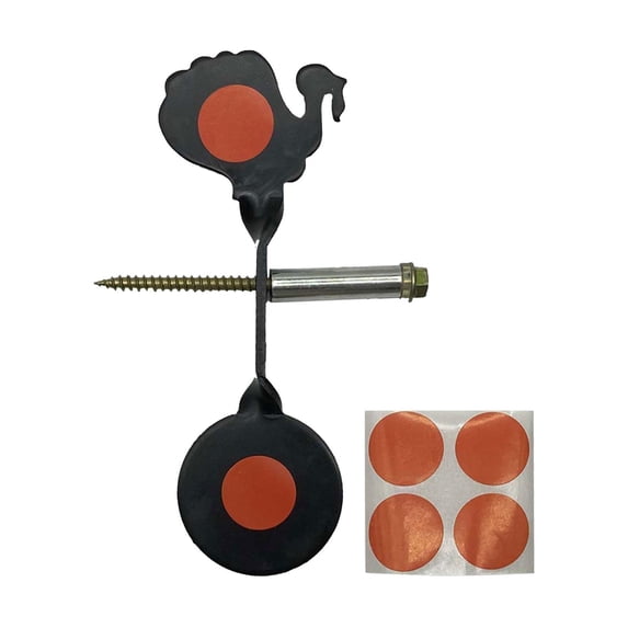 Resetting Hunting Target Accuracy Practice Supplies Stainless Steel Reusable Portable Hunting Target Training for Outdoor A
