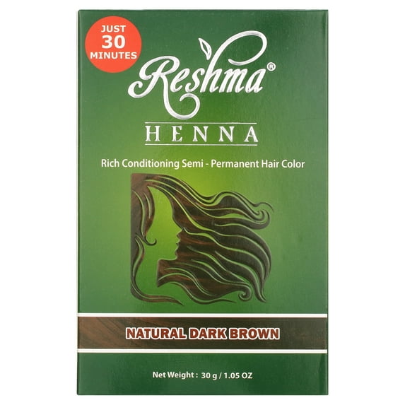 Reshma 30 Minute Henna – Natural Dark Brown