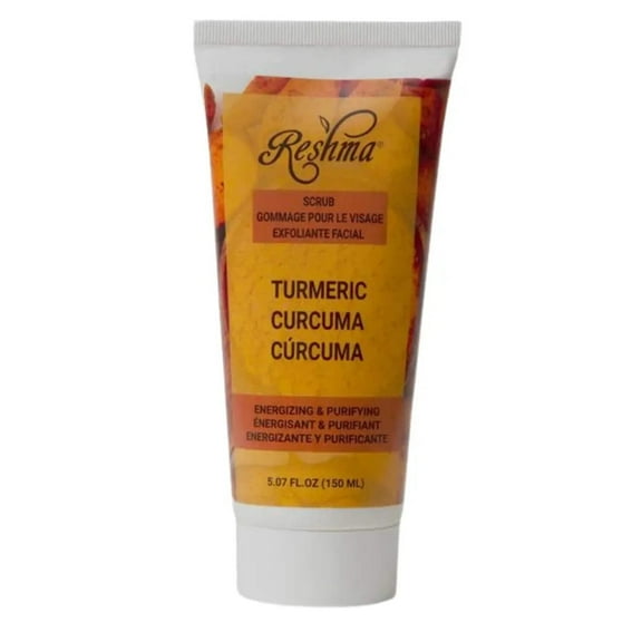 Reshma Natural Turmeric Scrub for Glowing Skin ,Gentle Soothing Skin- Exfoliate and Brighten Your Skin with Turmeric Face Scrub Deep Cleansing (Pack of 1) 5.07 Ounces