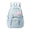 thumbnail image 1 of Resicozy Backpack for Teen Casual Cute Printed Backpack Book Bag Blue, 1 of 8