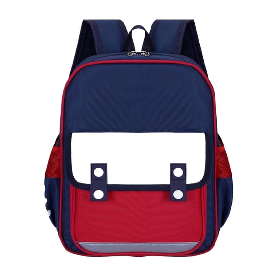 Resicozy Backpack for Teens 2026 Bookbag Casual Color Block Back Packs for Travel Work Big Red
