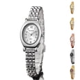thumbnail image 1 of Resicozy Bracelet Watch for Women Oval Quartz Analog Wristwatch with Elegant Slim Roman Numeral Dial Watch for Ladies, 1 of 3